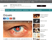 Tablet Screenshot of orzuelo.org